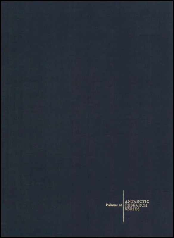 Antarctic Snow and Ice Studies II: 16 (Antarctic Research Series)