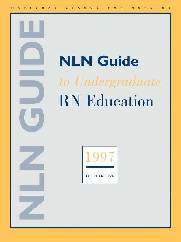 Nln Gde Undergrad.Rn & Ed.5th (National League for Nursing Series (All Nln Titles)