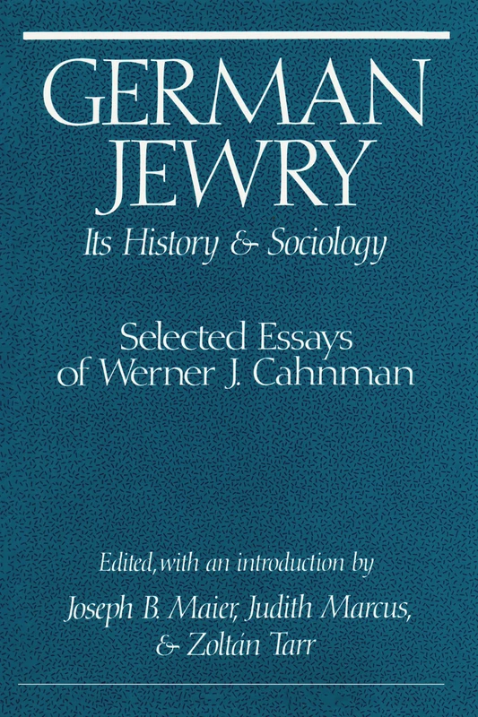 German Jewry: Its History and Sociology - Image 1