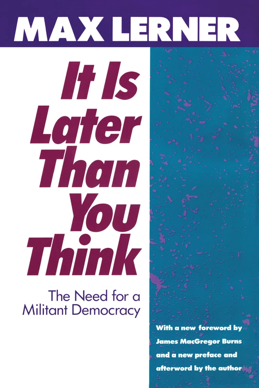 It is Later Than You Think: Need for a Militant Democracy - Image 1