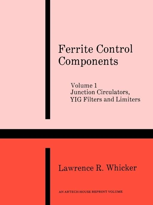 Junction Circulators, Yig Filters and Limiters: 1 (Ferrite Control Components)
