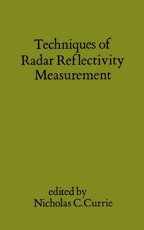 Techniques of Radar Reflectivity Measurement (Radar Library)