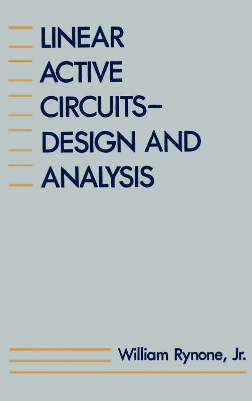 Artech House Linear Active Circuits: Design and Analysis Book