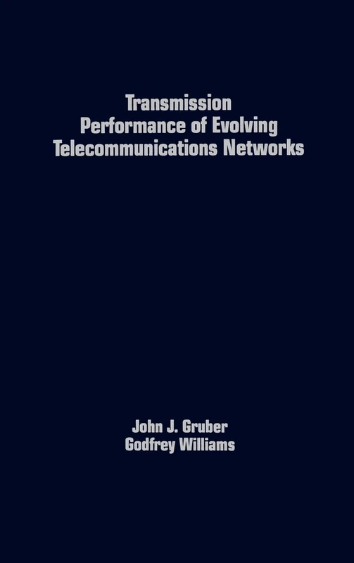 Artech House Transmission Performance of Telecomm Networks Book