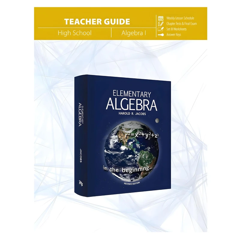 Elementary Algebra (Teacher Guide): High School