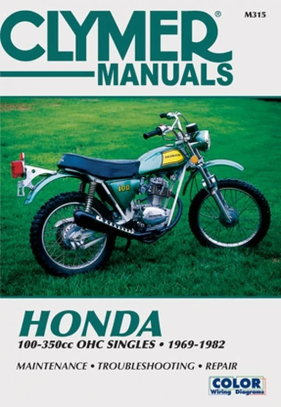 Honda 100-350cc Singles 4 Stroke, 1969-82 (M315)