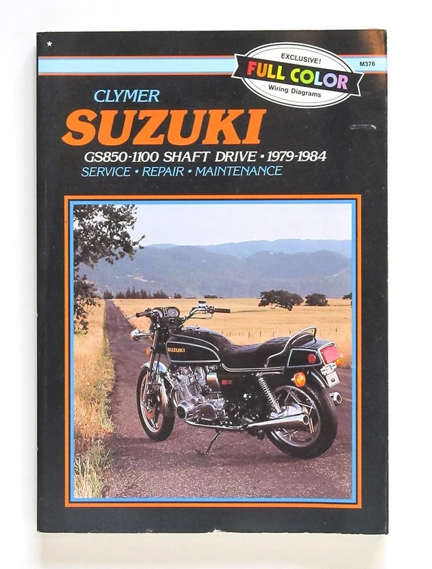 Suzuki GS850-1100 Shaft Drive, 1979-84: Clymer Workshop Manual