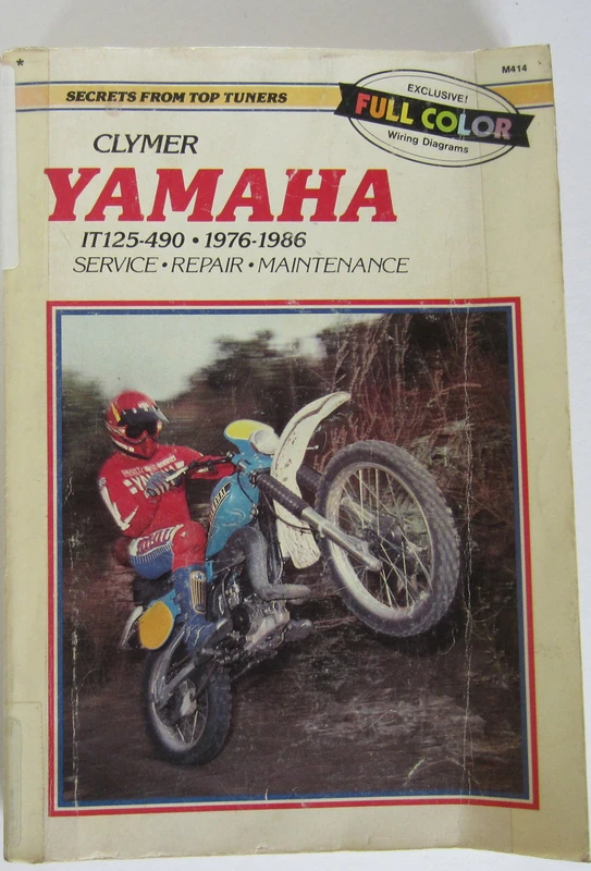 Yamaha IT125-490, 1976-86: Clymer Workshop Manual