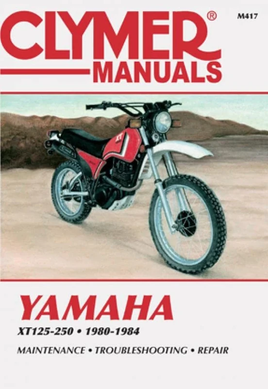 Yamaha XT125-XT250, 1980-84: Clymer Workshop Manual