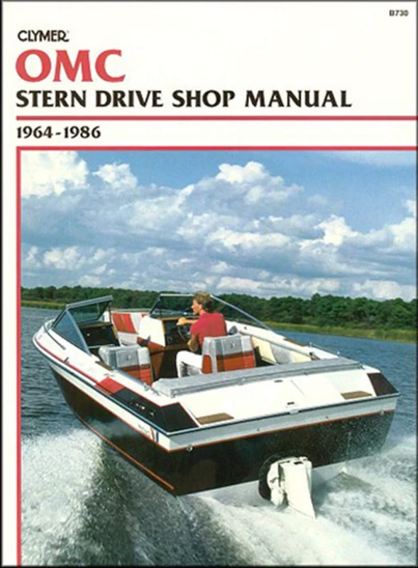 O. M. C. B730 Stern Drive Shop Manual, 1964-86