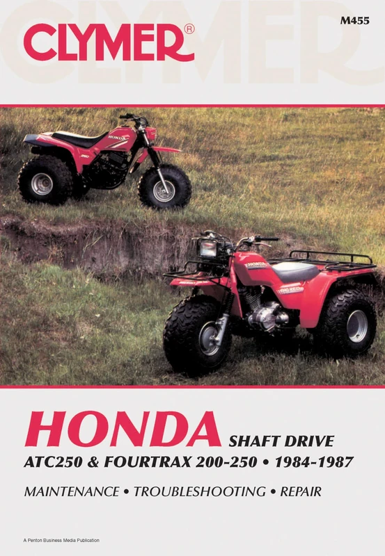 Honda Shaft Drive ATC250 and Fourtrax 200-250cc, 1984-87: Clymer Workshop Manual (Clymer All-Terrain Vehicles)