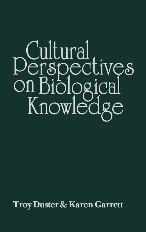 Cultural Perspectives on Biological Knowledge (Modern Sociology)