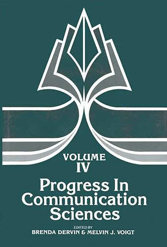 Progress in Communication Sciences, Volume 4: 004