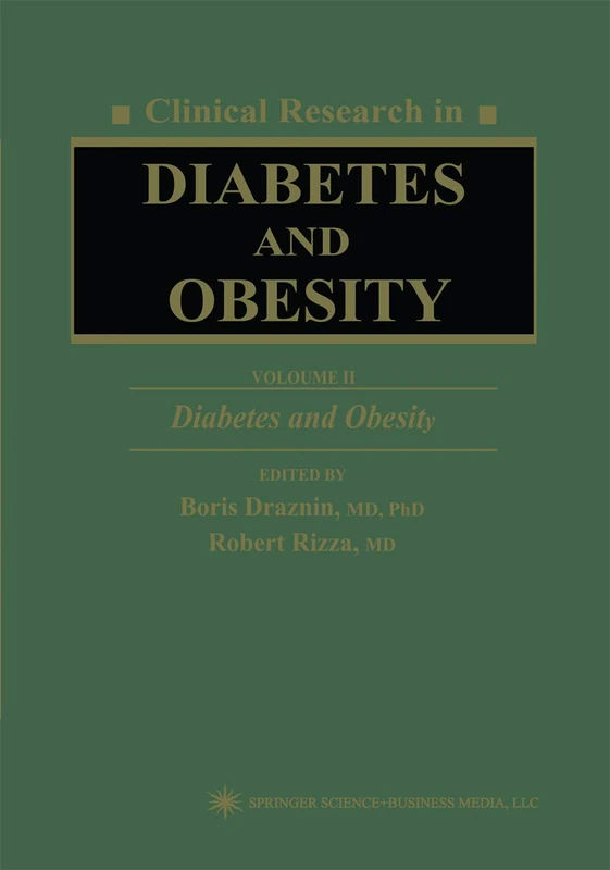 Clinical Research in Diabetes and Obesity, Volume 2: Diabetes and Obesity: 15 (Contemporary Biomedicine, 15)