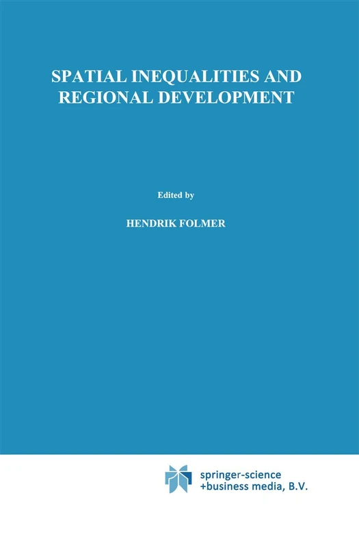 Spatial inequalities and regional development