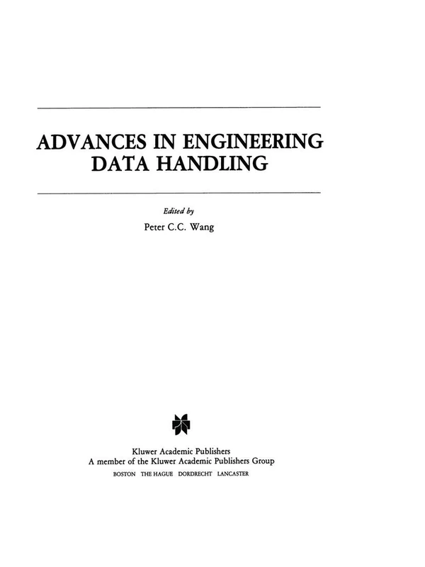 Springer - Advances in Engineering Data Handling: Case Studies