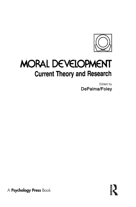 Moral Development: Current Theory and Research (Child Psychology Series)