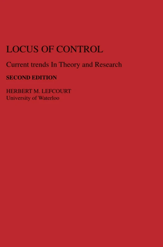 Locus of Control: Current Trends in Theory & Research