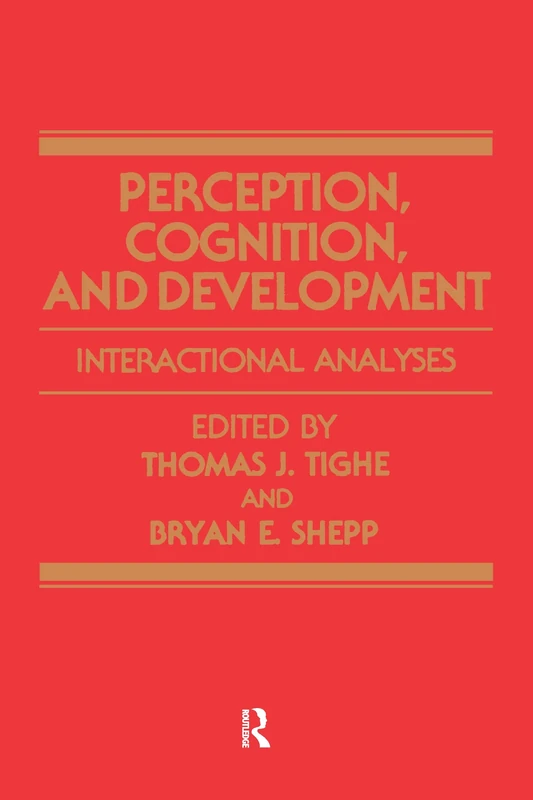 Perception, Cognition, and Development: Interactional Analyses
