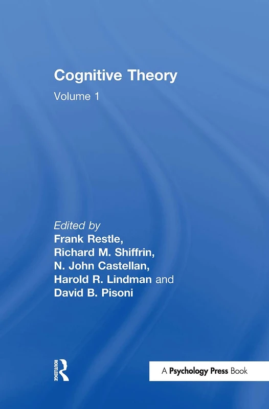 Cognitive Theory: Volume 1: Cognitive Theory: 001