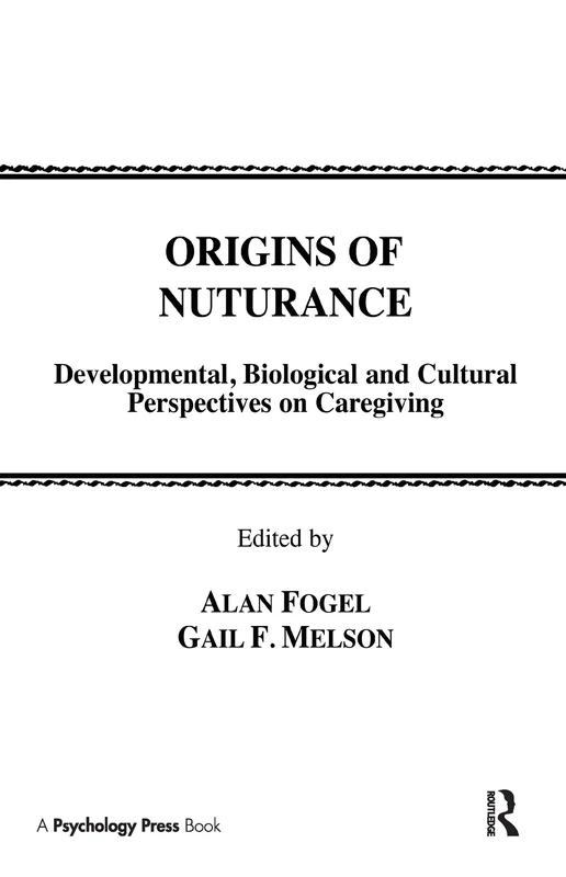 Origins of Nurturance - Psychology Press Academic Book