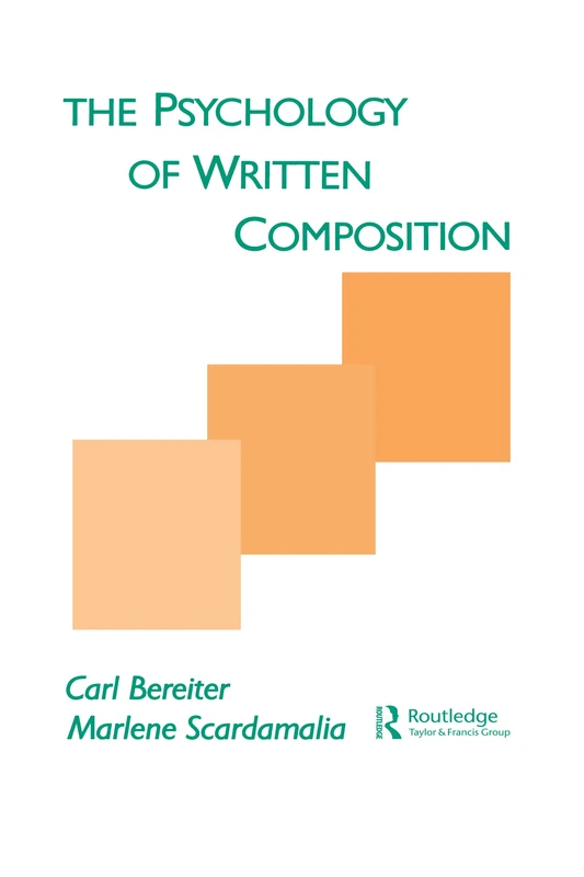 Routledge - The Psychology of Written Composition Book