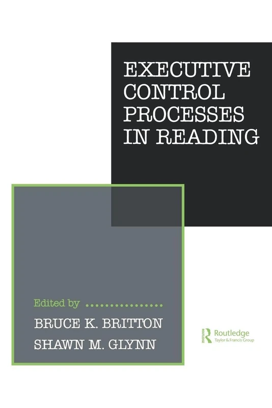 Executive Control Processes in Reading (Psychology of Reading and Reading Instruction Series) - Image 1