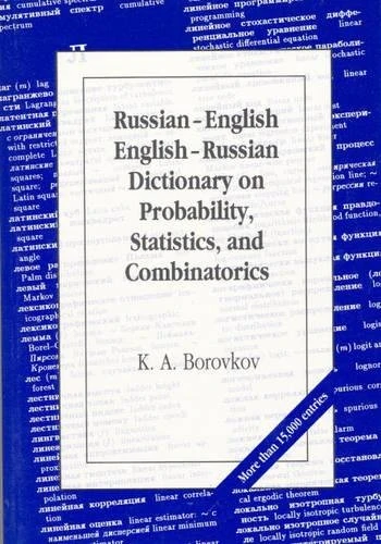Russian-English/English-Russian Dictionary on Probability, Statistics, and Combinatorics - Image 1