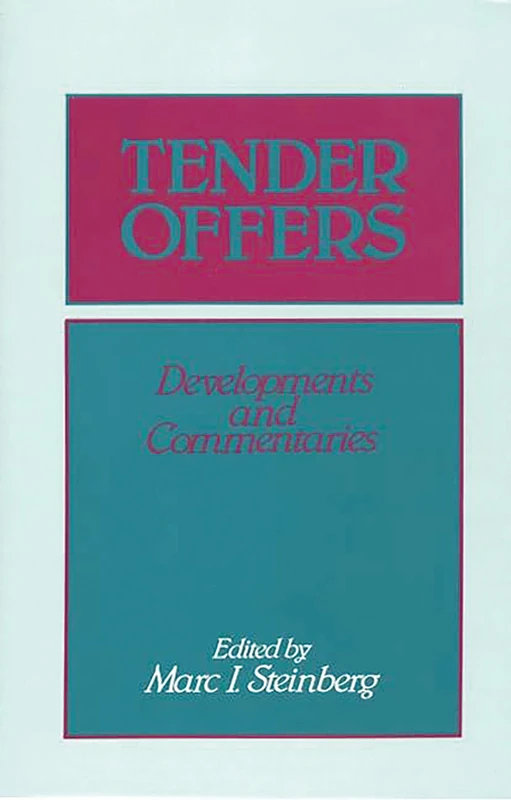 Tender Offers: Developments and Commentaries - Image 1
