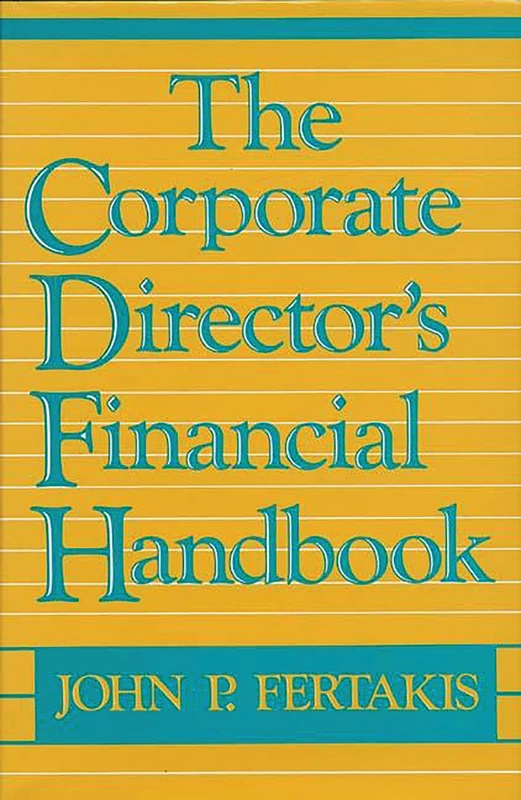 The Corporate Director's Financial Handbook - Image 1