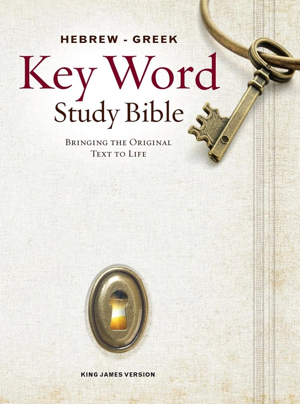 KJV Hebrew-Greek Key Word Study Bible (Key Word Study Bibles): King James Version, Wider Margins
