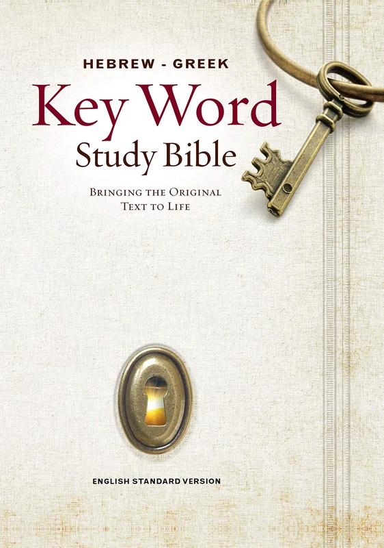 Hebrew-Greek Key Word Study Bible-ESV: Key Insights Into God's Word: English Standard Version, New Version - Image 1