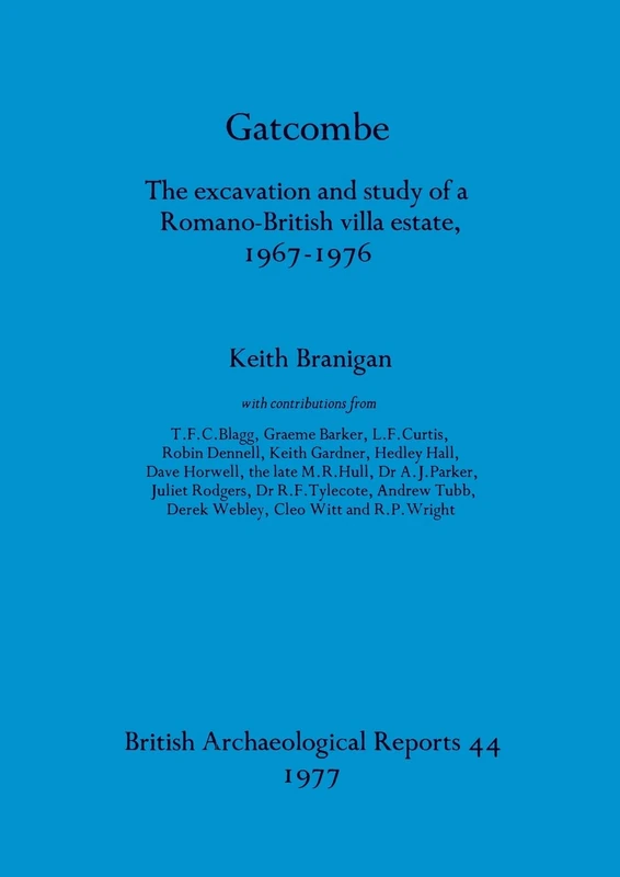 Gatcombe: The excavation and study of a Romano-British villa estate, 1967-1976: 44 (British Archaeological Reports British Series)