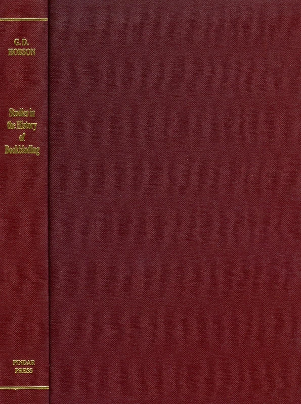 Studies in the History of Bookbinding: Selected Studies: 4