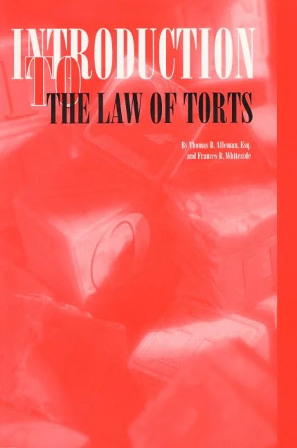 Introduction to the Law of Torts