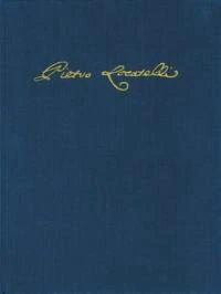 Catalogo Tematico -Lettere -Documenti -Iconografia: Werkverzeichnis