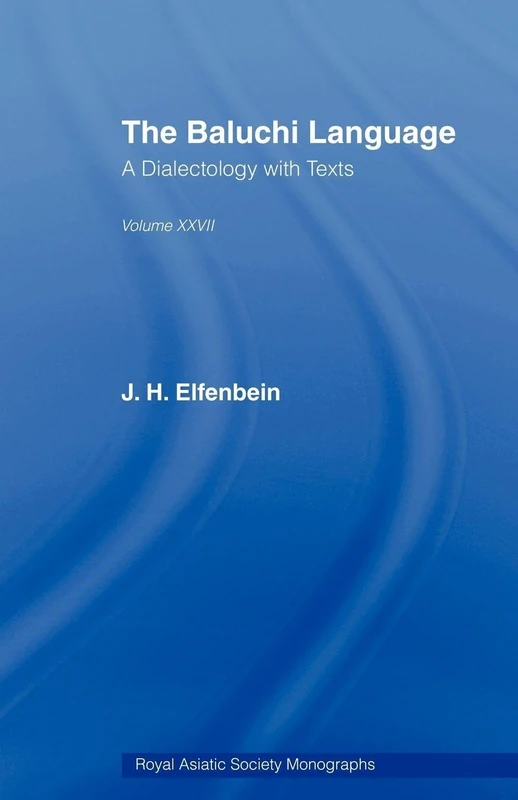 The Baluchi Language (Royal Asiatic Society Books) - Image 1