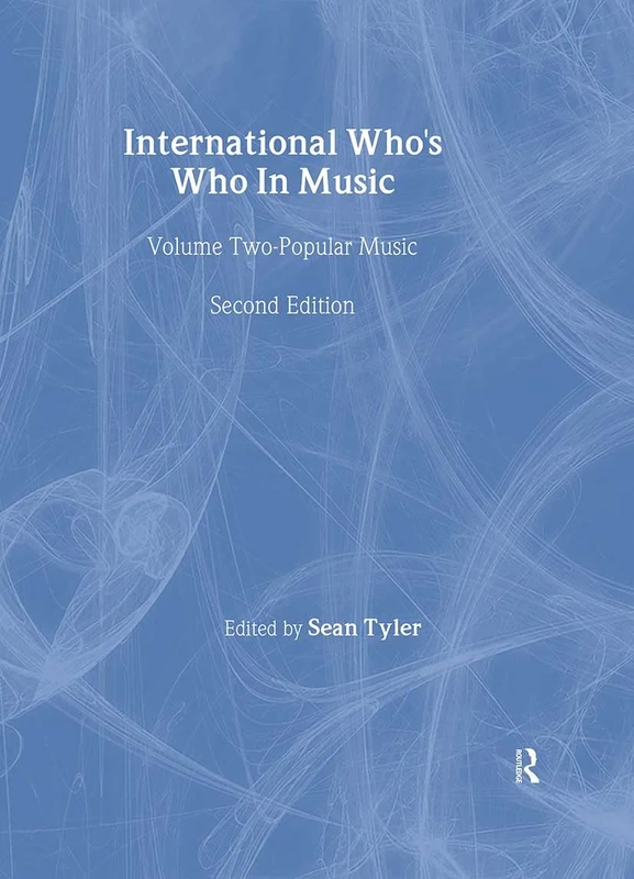 International Who's Who In Music: Popular Music 1998/99: 2