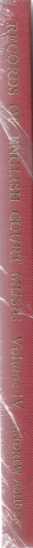 Records of English Court Music: Volume II (1685–1714): 002 - Image 1