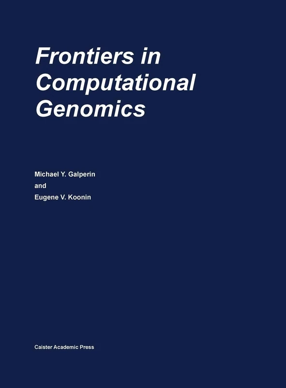 Frontiers in Computational Genomics: v.3 (Functional Genomics S.) - Image 1