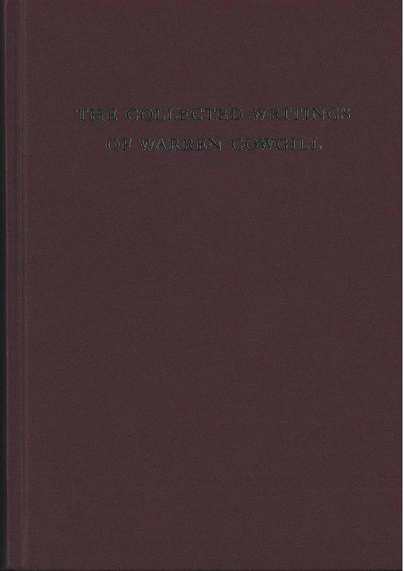 The Collected Writings of Warren Cowgill - Image 1