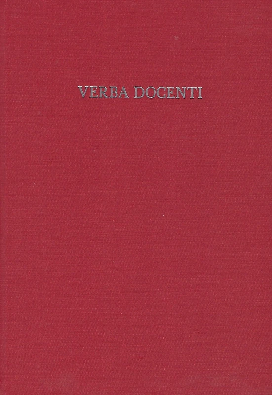Verba Docenti: Studies in Historical and Indo-European Linguistics Presented to Jay H. Jasanoff