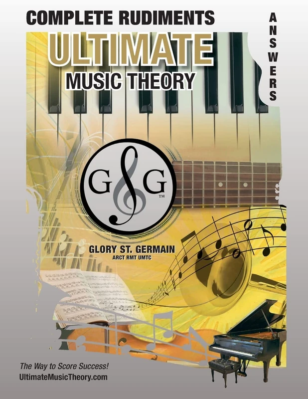 Complete Rudiments Answer Book - Ultimate Music Theory: Complete Music Theory Answer Book (identical to the Complete Theory Workbook), Saves Time for ... 15 (Ultimate Music Theory Rudiments Books) - Image 1