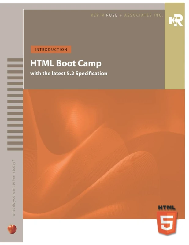 HTML 5 Boot Camp