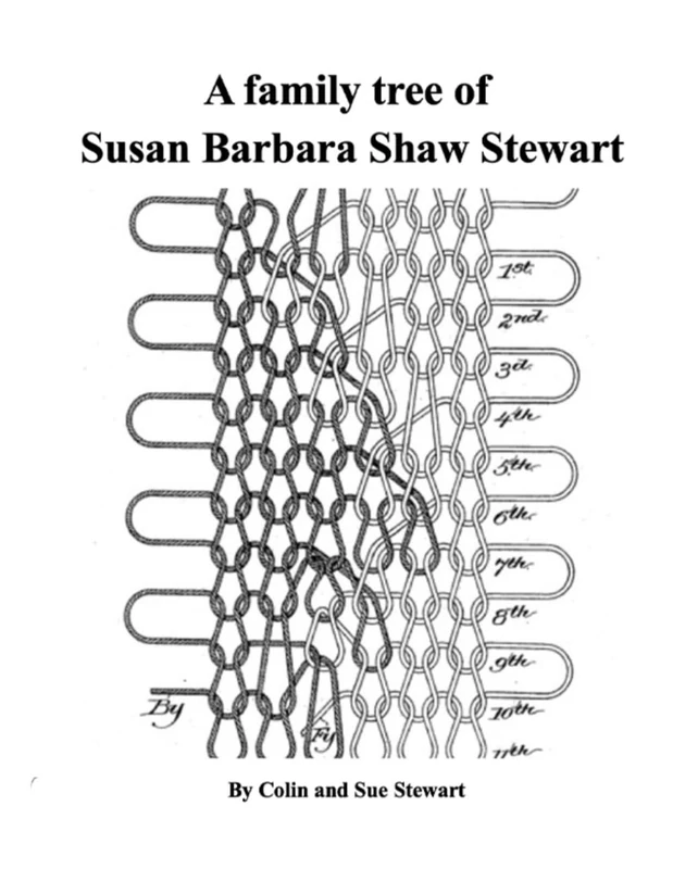 A family tree of Susan Barbara Shaw Stewart - Image 1