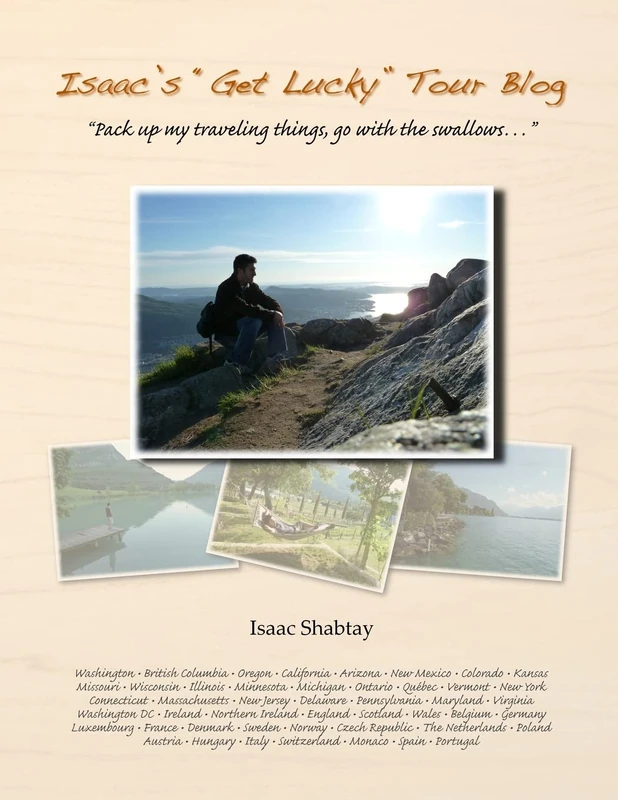 Isaac's Get Lucky Tour Blog - Isaac Shabtay Travel Book