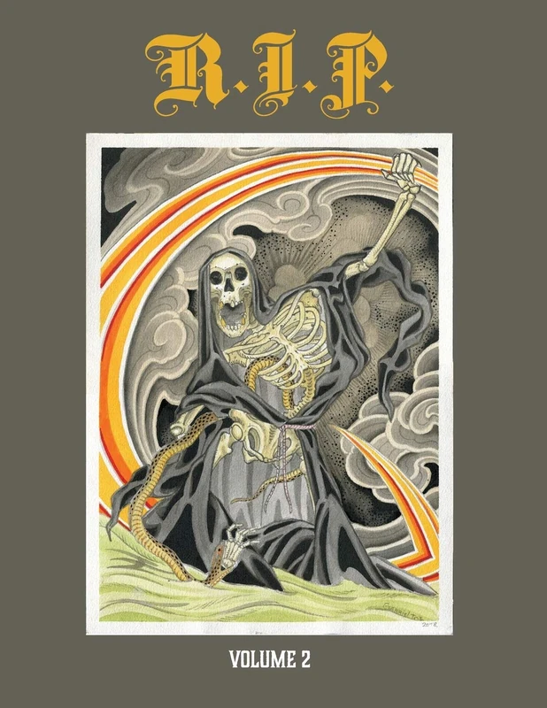 R.I.P.: Volume 2 (R.I.P. 2: A Traditional Death-Themed Art & Tattoo Flash Collection of Skulls, Reapers and Roses) - Image 1