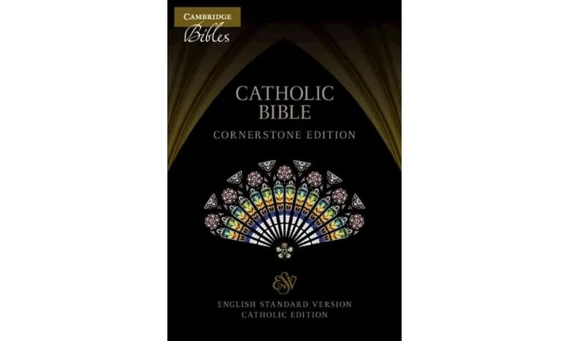 ESV-CE Catholic Bible, Cornerstone Edition, Black Imitation Leather, ESC662:T