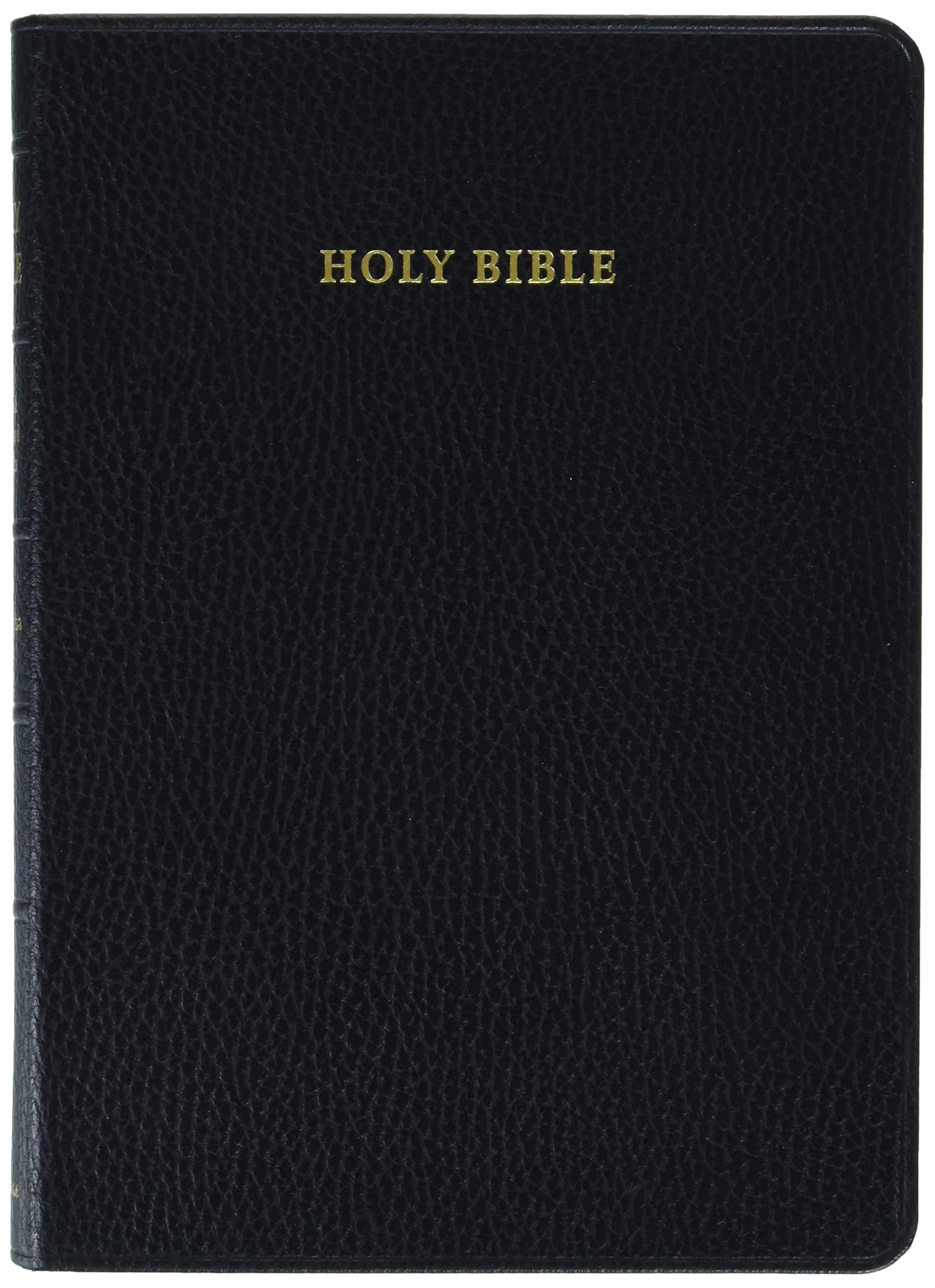 ESV Diadem Reference Edition with Apocrypha, Black Calf Split Leather, Red-letter Text, ES544:XRA