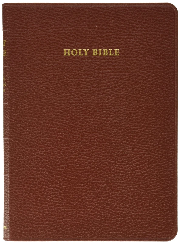ESV Diadem Reference Edition, Brown Calf Split Leather, Red-letter Text, ES544:XR